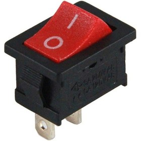 Resim Ic-120A Mini Işıksız Anahtar 2P Kcd1-101 (10 Adet) 