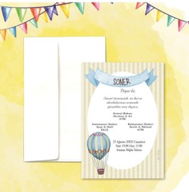 Resim Yarendavetiyeotuz9 Yaren Davetiye Sünnet Davetiyesi Beyaz Zarflı 100 Adet (526671609)-Değer 1-Değer 2 