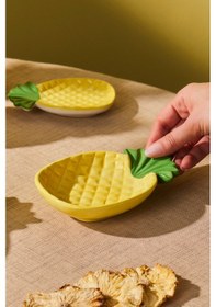 Resim Karaca Pineapple Çerezlik 14 Cm Sarı 