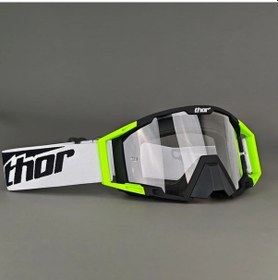 Resim Oldfriend Atv Motocross Gözlüğü Yeşil Hafif Terletmeyen Köpük Toz Geçirmez Lens 