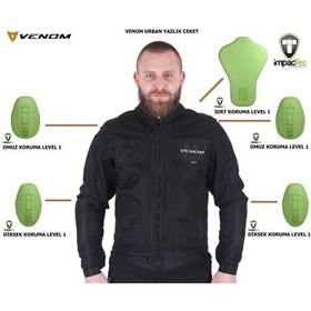 Resim Venom Ceket Urban Motosiklet Montu 
