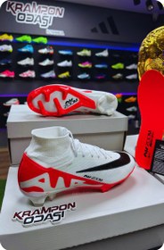 Resim Air Zoom Mercurial Superfly 9 FG Beyaz 