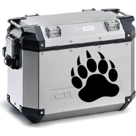 Resim Pençe Desenli Motosiklet Çanta Sticker Etiket Modeli 