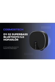Resim Cosmostech Dy-52 Kablosuz Bluetooth Hoparlör Bt5.0 Mega Bass | Taşınabilir Ses Keyfi 