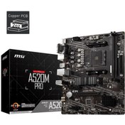 Resim MSI A520M Pro AM4 Ryzen DDR4 Vga Hdmi Dp 