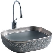 Resim LENA Eh-4290mgg Tezgah Üstü Porselen Lavabo 