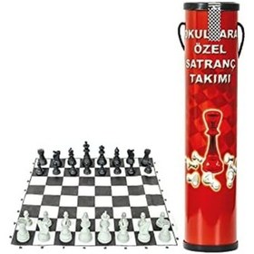 Resim Satranç Takımı Pratik Kullanışlı Spot Karton Rulo 