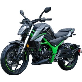 Resim Arora Ck250 250 CC 6 Vites Motosiklet Siyah - Yeşil 
