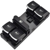 Resim Genel Markalar Volkswagen Polo Sol Dörtlü Cam Düğmesi Anahtarı Krom 2009--2013 