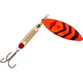 Resim Döner Kaşık - Fishack Glidex - Orange Flash - 12g - No:4 - Alabalık/turna/levrek Olta Kaşığı 
