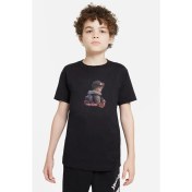 Resim Qivi Point Blank Baskılı Unisex Çocuk Siyah T-Shirt 