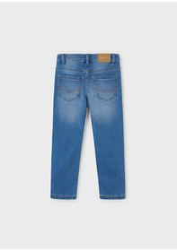 Resim Mayoral Mavi Erkek Çocuk Denim Slim Fit Pantolon 4571 Mavi 