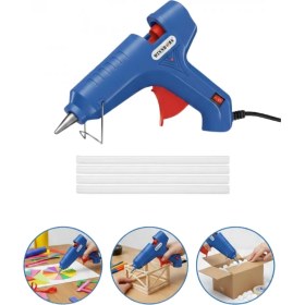 Resim Pileli Store Ağır Hizmet Tipi 100 W Silikon Tabancası 11 mm Uyumlu 5 Silikon Hediyeli 