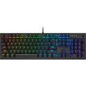 Resim CH-910D018-TR K60 PRO RGB CHERRY MX LOW PROFILE TURKCE MEKANIK OYUNCU KLAVYESI CORSAIR CH-910D018-TR K60 PRO RGB CHERRY MX LOW PROFILE TURKCE MEKANIK OYUNCU KLAVYESI