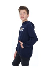 Resim Toontoy Kids Toontoy Erkek Çocuk Flaunt Baskılı Sweatshirt Lacivert 
