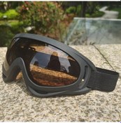 Resim Oldfriend Kahverengi Motosiklet Gözlüğü Motocross Rüzgar Geçirmez Toz Geçirmez Koruyucu Retro Pilot Gözlüğü 