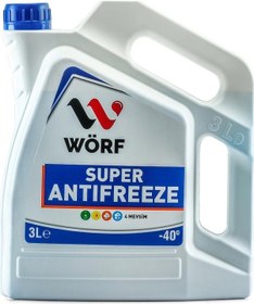 Resim Wörf Mavi 3 Lt Antifiriz -40°c Korozyon Önleyic 