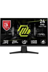 Resim MSI 23.8 MAG 244F FHD RAPID 0.5MS 200HZ IPS FLAT 