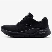 Resim Skechers Arch Fit - Big Appeal Womens Walking Shoes Black Kadın Yürüyüş Ayakkabısı Siyah 