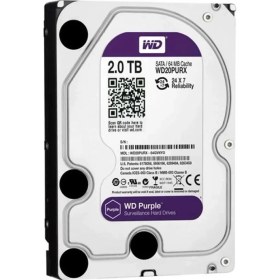 Resim WD Wd 2tb WD20PURX 64MB 3,5 Sata3 7/24 Güvenlik HDD 