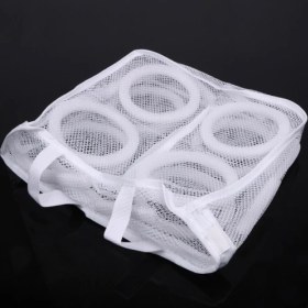 Resim Ozcmax Hassas Çamaşır - Ayakkabı Yıkama Filesi Kapak Bağlamalı 35 x 20 cm 