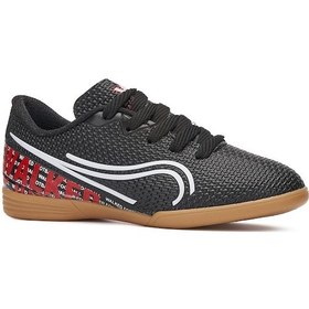 Resim Tuğba Ortopedi 233 Erkek Çocuk Futsal Ayakkabı Siyah 