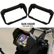 Resim CFMOTO 450MT 2024-2025 için Yeni Güneşlik Kapağı - UV Dirençli ABS Plastik Enstrüman Ekranı Güneşliği Koruyucu, Toz Geçirmez ve Parlama Azaltıcı, Kolay Kurulumlu Yüksek Uyumlu Gösterge Paneli Koruyucusu (Siyah), Motosiklet Güvenlik Aksesuarları | Şık Motosiklet Aksesuarı | Yüksek Kaliteli Koruma 