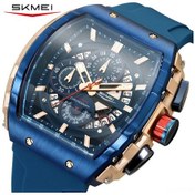 Resim Tenfowee Skmeı Erkek Kol Saati 7099: Silikon Kordon, Metal Kasa, 30m Su Geçirmez, Zaman-takvim-zamanlayıcı Fonksiyonlu, Yüksek Sertlik Camı Metalik Gri 