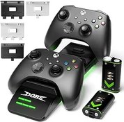 Resim Tawd Xbox Serisi X/S/One/Elite/Çekirdek Denetleyicileri için Xbox Denetleyici Şarj İstasyonu. 4 Kapak Paketi ve 2 Şarj Edilebilir Pilli (2000mAh) Şarj Yuvası içerir. 