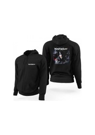 Resim Kamelot Haven Siyah Fermuarlı Limited Edition Kapşonlu Sweatshirt Siyah 