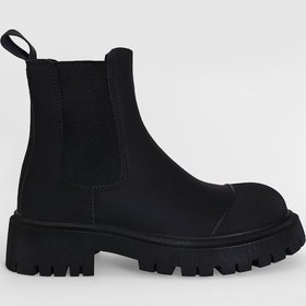 Resim Lufian Sage Kadın Deri Bot Siyah Siyah 122230024100100 Siyah 