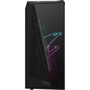 Resim Gigabyte Aorus C450 Glass Black Temperli Cam 2X120MM Argb Fan USB 3.2 Atx Mid-Tower Gaming (Oyuncu) Kasa 