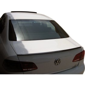 Resim Vw Passat B7 Bagaj Üstü Spoiler 2011 / 2015 Siyah Boyalı 