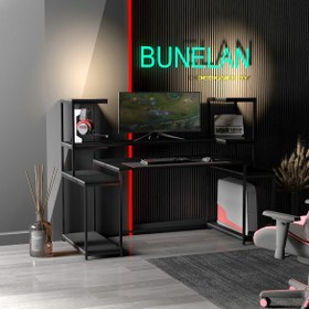 Resim Sulan Oyuncu Masası - Siyah 