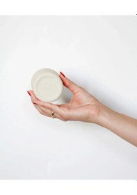 Resim Babyjem - Silikon Bardak + Silikon Mama Kaşığı Ekru Silikon Bebek Beslenme Seti 