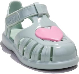 Resim Igor S10310 Tobby Gloss Love Mint Ortopedik Günlük Kız Çocuk Sandalet 