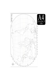 Resim Dünya Dilsiz Haritası Siyasi A4 10 Adet 21x29.7cm Siyasi Dünya Dilsiz Harita Fotokopi Proje Ödev Doldurulabilir Sınıf 21 x 29.7 CM 