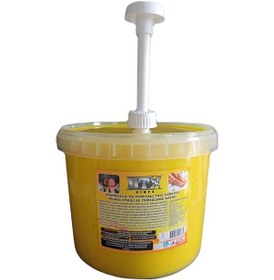 Resim Dtx Sanayi Tipi Sarı Granürlü El Temizleme Sabunu Pompalı 5 KG 