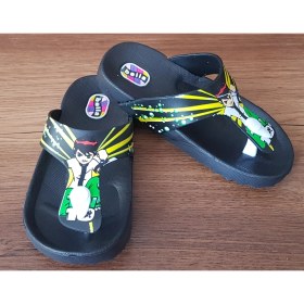 Resim Akınalbella Model 37 Ben Ten Figürlü Çocuk Parmak Arası Terlik Ayakkabı 