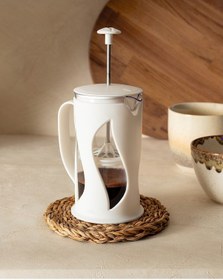 Resim Madame Coco Berthe French Press - Soft Ekru - 500 Ml Frpr0000000001 500 Ml-soft Ekru Beyaz 