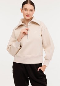 Resim W-DAHLIA HZ SWT 4PR Bej Kadın Sweatshirt 