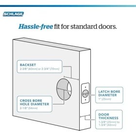 Resim F40 Ply 605 Plymouth Kapı Tokmağı, Yatak ve Küvet Için, Açık Pirinç 