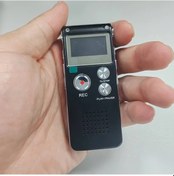 Resim Challenger 8gb Çok Fonksiyonlu Şarj Edilebilir Ses Kaydedici 650 Saat Mp3 Çalar Siyah 