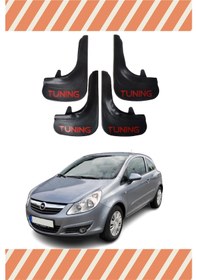 Resim Opel Corsa D-E 2007-2014 Tunıng Yazılı 4'Lü Tozluk Çamurluk Paçal 