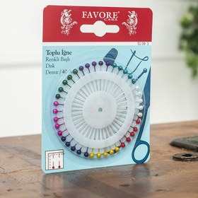 Resim Disk Başlı Toplu İğne 
