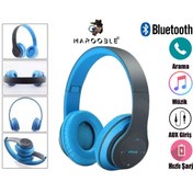 Resim Marooble Ekonomik Wireless P47 Katlanabilir Bluetooth Kablosuz Kulaklık 