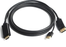 Resim Hdmi To Displayport Dönüştürücü 2 Metre Usb Güç Kablosu Destekli Kablo Dk-Cb-Ahdmixdp2 Dark