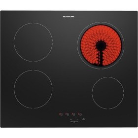 Resim Silverline BO6501B01 - VC8210B01 - 3481 Flam 60 Siyah Ankastre Set 