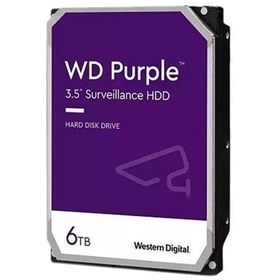 Resim 6 TB WD 3.5 PURPLE SATA3 5700RPM 256MB 7/24 GUVENLIK WD63PURZ (3 YIL RESMI DIST GARANTILI) 