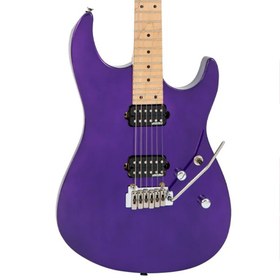 Resim Vintage V6M24 Reissued Elektro Gitar - Pasadena Purple 
